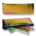 Pencil Case with 3D Lenticular Changing Color Effects - Pink/Yellow/Black (Blank)